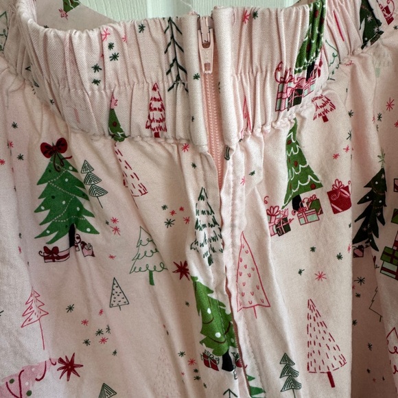 Retrolicious Pink & Christmas Tree Skater Skirt 3X - Picture 6 of 7